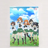 ガールズ&パンツァー 最終章 描き下ろしB1タペストリー あんこうチーム/制服 Wスエード(掛布)※不設寄送《25年3月預定》 4582651508709