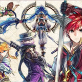 イースVIII -Lacrimosa of DANA- ラバーマット メインキャラ2(橡膠枱墊)※不設寄送《25年3月預定》 4582651513161