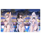 アズールレーン 描き下ろしラバーマット ナイトプール(橡膠枱墊)※不設寄送《24年12月預定》 4582651514489