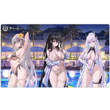 アズールレーン 描き下ろしラバーマット ナイトプール(橡膠枱墊)※不設寄送《24年12月預定》 4582651514489