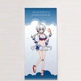 戦姫絶唱シンフォギアXV 描き下ろし特大タペストリー クリス/マリンセーラー水着(掛布)※不設寄送《25年4月預定》 4582651516698