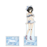 戦姫絶唱シンフォギアXV 描き下ろし特大アクリルスタンド 未来/マリンセーラー水着(亞加力立牌)※不設寄送《25年4月預定》 4582651516902