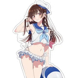 彼女、お借りします 描き下ろし特大アクリルスタンド 水原千鶴/マリンセーラー水着(亞加力立牌)※不設寄送《24年12月預定》 4582651517831