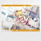 ドルフィンウェーブ B2タペストリー ねこ×ギャル(掛布)※不設寄送《25年2月預定》 4582651519248