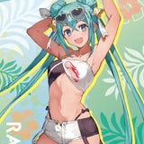 初音ミク レーシングミク 2023 Tropical Ver. 等身大タペストリー(掛布)※不設寄送《23年10月預定》 4582660561559