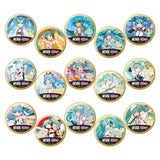 初音ミクGTプロジェクト 15周年記念 トレーディングおっきめメタリック缶バッジ(襟章)(全套15個)※不設寄送《23年10月預定》 4582660566806