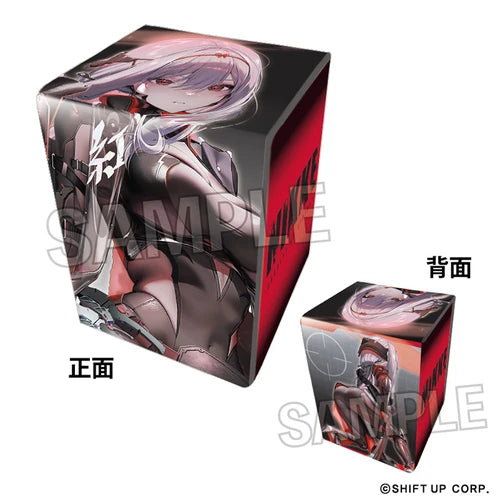 勝利の女神:NIKKE イラスト合皮製デッキケースNT 紅蓮:ブラックシャドウ(卡盒)※不設寄送《25年9月預定》 日版 全數$238 / ※不設寄送 / 25年6月30日