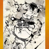 NARUTO-ナルト- 疾風伝 掛け軸 01 ナルト・サスケ(掛布)※不設寄送《24年2月預定》 4582689091846