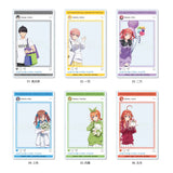 五等分の花嫁∽ アクリルカード 01(亞加力收藏卡)(全套6個入)※不設寄送《25年5月預定》 4582689094458