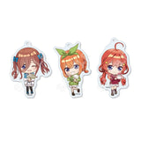 五等分の花嫁∽ アクリルキーホルダー 01 BOX B(亞加力鎖匙扣)(全套6個入)※不設寄送《25年5月預定》 4582689094472