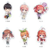 五等分の花嫁∽ アクリルキーホルダー 01 BOX B(亞加力鎖匙扣)(全套6個入)※不設寄送《25年5月預定》 4582689094472