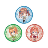 五等分の花嫁∽ グリッター缶バッジ 01 BOX B(襟章)(全套6個入)※不設寄送《25年5月預定》 4582689094601