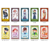【再販】五等分の花嫁∽ アクリルカード 01 大正ロマンVer.(亞加力收藏卡)(全套10個入)※不設寄送《25年5月預定》 4582689096179