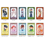 【再販】五等分の花嫁∽ アクリルカード 01 大正ロマンVer.(亞加力收藏卡)(全套10個入)※不設寄送《25年5月預定》 4582689096179