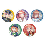 【再販】五等分の花嫁∽ 缶バッジ 01 大正ロマンVer.(襟章)(全套10個入)※不設寄送《25年5月預定》 4582689096254