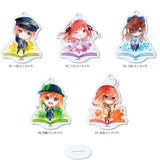 【再販】五等分の花嫁∽ キャラでるアート まるっとスタンドキーホルダー 01 大正ロマンVer.(鎖匙扣)(全套5個入)※不設寄送《25年5月預定》 4582689096629