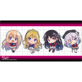 ブシロード ラバーマットコレクション V2 Vol.1068 ようこそ実力至上主義の教室へ 堀北・軽井沢・一之瀬・坂柳(橡膠枱墊)※不設寄送《24年2月預定》 4582692226525