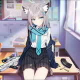 ブシロード ラバーマットコレクション V2 Vol.1372 ブルーアーカイブ -Blue Archive- シロコ メモリアルロビーイラストVer.(橡膠枱墊)※不設寄送《24年11月預定》 4582692247971