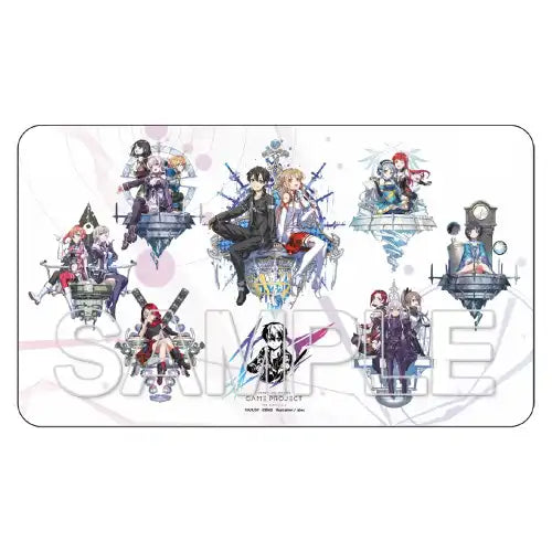 ソードアート・オンライン ゲーム10周年記念 デスクマット(橡膠枱墊)※不設寄送《23年12月預定》 4582698061083