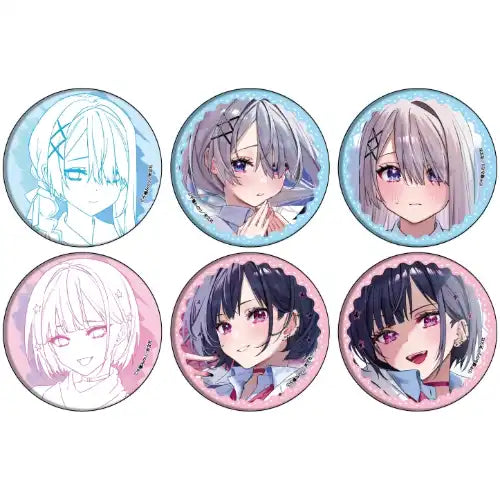 缶バッジ 好都合セミフレンド 01 公式&描き下ろしイラスト(襟章)(全套6個入)※不設寄送《24年3月預定》 4582701211825