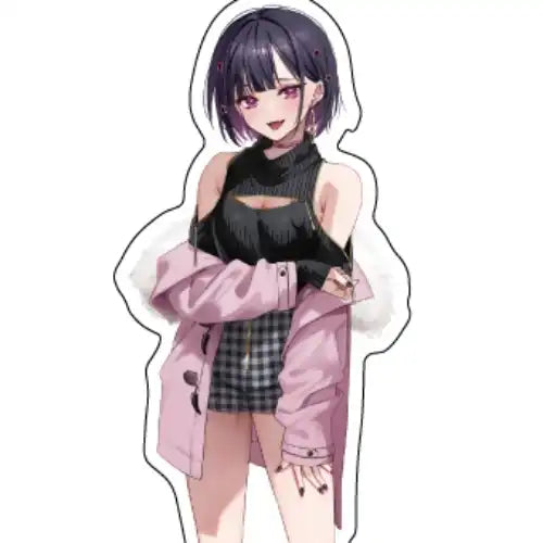 アクリルスタンド 好都合セミフレンド 02 浜薔薇輝子(描き下ろしイラスト)(亞加力立牌)※不設寄送《24年3月預定》 4582701211863