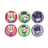 缶バッジ WACCA 02 猫の日Ver.(ミニキャライラスト)(襟章)(全套6個入)※不設寄送《24年4月預定》 4582701246643