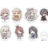 アクリルぷちスタンド ポールプリンセス!! 01 宝石ドレスVer.(ミニキャライラスト)(全套7個入)※不設寄送《24年4月預定》 4582701252828