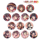 この素晴らしい世界に爆焔を! トレーディング Ani-Art 缶バッジ(襟章)(全套14個入)※不設寄送《23年11月預定》 4582711639916