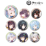 アズールレーン 描き起こしイラスト 踊り子Ver. トレーディング缶バッジ(襟章)(全套9個入)※不設寄送《24年2月預定》 4582711649267