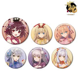 雀魂-じゃんたま- 描き起こしイラスト チャイナドレスVer. トレーディング缶バッジ(襟章)(全套6個入)※不設寄送《24年2月預定》 4582711659013