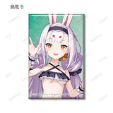 アズールレーン 描き起こしイラスト 水着Ver. トレーディングスクエア缶バッジ(襟章)(全套10個入)※不設寄送《24年4月預定》 4582711675402