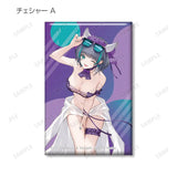 アズールレーン 描き起こしイラスト 水着Ver. トレーディングスクエア缶バッジ(襟章)(全套10個入)※不設寄送《24年4月預定》 4582711675402