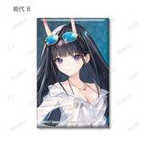 アズールレーン 描き起こしイラスト 水着Ver. トレーディングスクエア缶バッジ(襟章)(全套10個入)※不設寄送《24年4月預定》 4582711675402