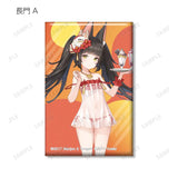 アズールレーン 描き起こしイラスト 水着Ver. トレーディングスクエア缶バッジ(襟章)(全套10個入)※不設寄送《24年4月預定》 4582711675402