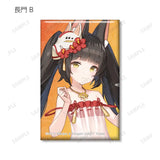 アズールレーン 描き起こしイラスト 水着Ver. トレーディングスクエア缶バッジ(襟章)(全套10個入)※不設寄送《24年4月預定》 4582711675402