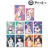 アズールレーン 描き起こしイラスト 水着Ver. トレーディングスクエア缶バッジ(襟章)(全套10個入)※不設寄送《24年4月預定》 4582711675402