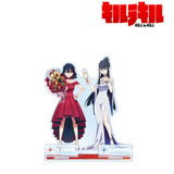 キルラキル 描き下ろし 纏流子&鬼龍院皐月 10周年 ドレスアップVer. パーツ付きBIGアクリルスタンド(亞加力立牌)※不設寄送《24年7月預定》 4582711740414