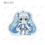 SNOW MIKU 2024 トレーディング 雪ミク Art by びんちょうまぐろ アクリルステッカー(全套15個入)※不設寄送《24年6月預定》 4582711784982