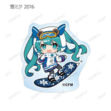 SNOW MIKU 2024 トレーディング 雪ミク Art by びんちょうまぐろ アクリルステッカー(全套15個入)※不設寄送《24年6月預定》 4582711784982