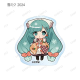SNOW MIKU 2024 トレーディング 雪ミク Art by びんちょうまぐろ アクリルステッカー(全套15個入)※不設寄送《24年6月預定》 4582711784982