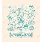SNOW MIKU 2024 雪ミク Art by 一束 マルシェバッグ※不設寄送《24年6月預定》 4582711805212