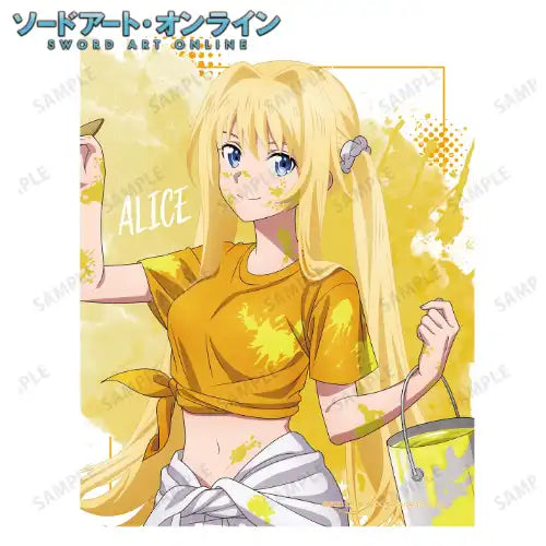 ソードアート・オンライン 描き下ろし アリス ペイントスタイルVer. キャンバスボード(帆布畫)※不設寄送《24年9月預定》 4582711807247