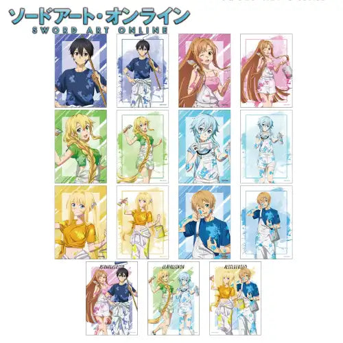 ソードアート・オンライン 描き下ろし ペイントスタイルVer. トレーディングブロマイド(亞加力膠卡)(全套15個入)※不設寄送《24年9月預定》 4582711815358