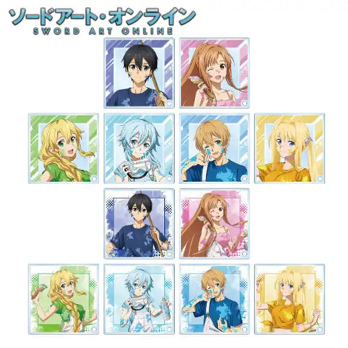ソードアート・オンライン 描き下ろし ペイントスタイルVer. トレーディングアクリルスタンドパネル(亞加力立牌)(全套12個入)※不設寄送《24年9月預定》 4582711819981