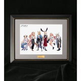 アークナイツ 描き起こしイラスト 集合 ショッピングVer. キャラファイングラフ Ver.B(複製原画)※不設寄送《24年9月預定》 4582711837671