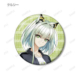 アークナイツ 描き起こしイラスト ショッピングVer. トレーディンググリッター缶バッジ Ver.A(襟章)(全套6個入)※不設寄送《24年9月預定》 4582711841739