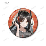 アークナイツ 描き起こしイラスト ショッピングVer. トレーディンググリッター缶バッジ Ver.A(襟章)(全套6個入)※不設寄送《24年9月預定》 4582711841739