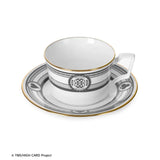 HIGH CARD ノリタケコラボ カップ&ソーサー※不設寄送《24年10月預定》 4582711854289