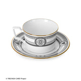 HIGH CARD ノリタケコラボ カップ&ソーサー※不設寄送《24年10月預定》 4582711854289