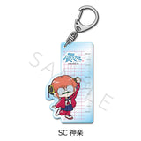 3年Z組銀八先生 アクリルキーホルダー ちぽっけシリーズ SC 神楽(亞加力鎖匙扣)※不設寄送《25年6月預定》 4582721740039